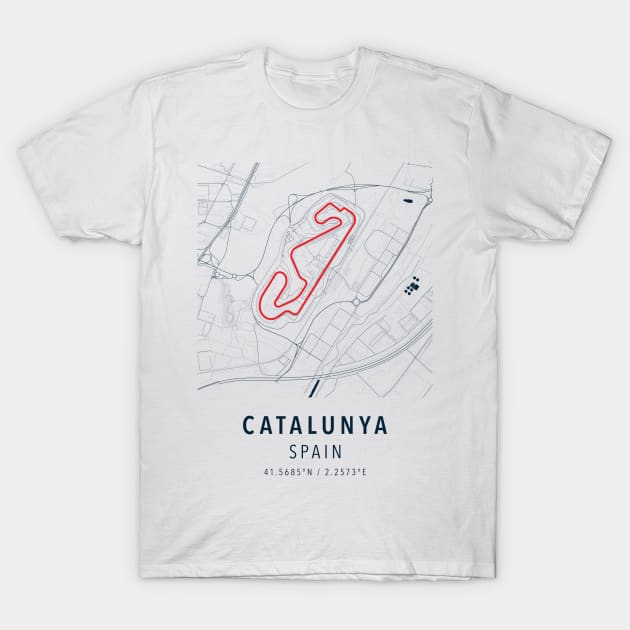 catalunya simple T-Shirt by boy cartograph